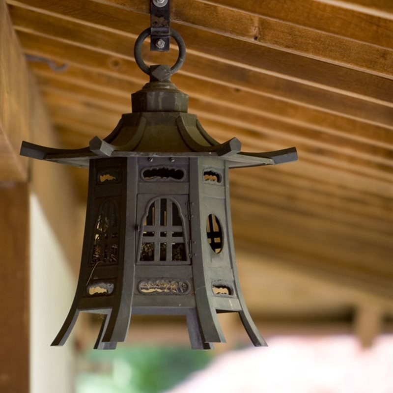 Copper Hanging Lantern