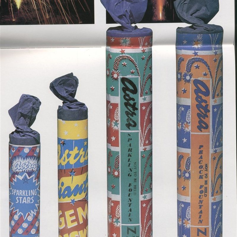 Festive Fountain Crackers Box