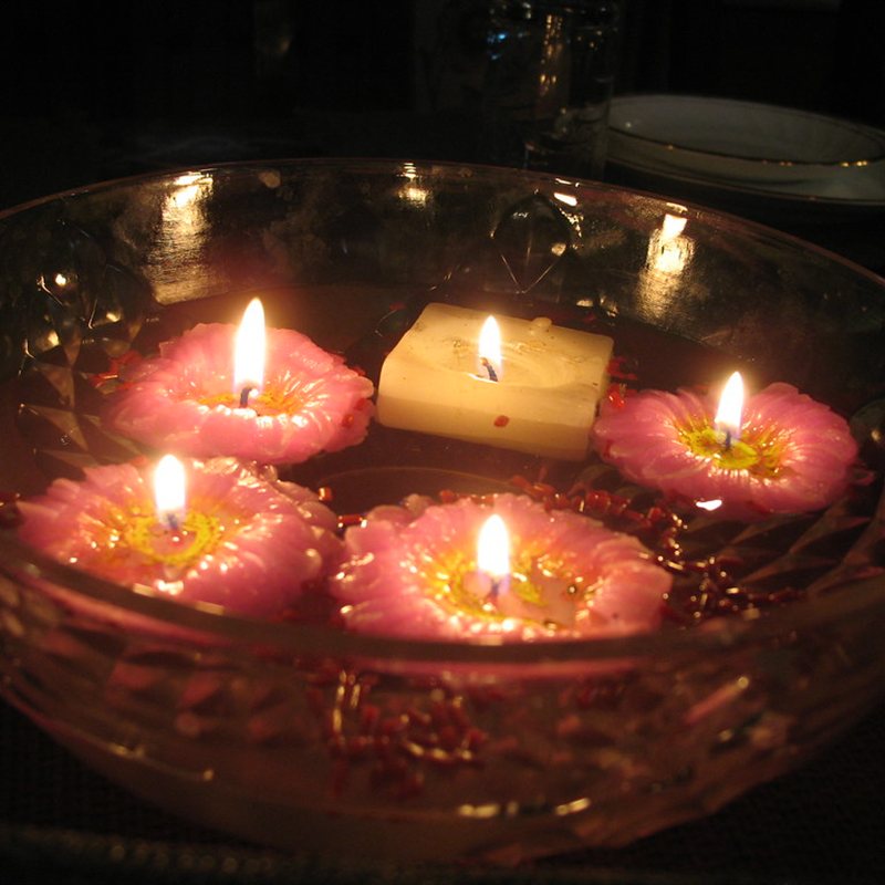 Floating Candle Diyas (Set of 6)