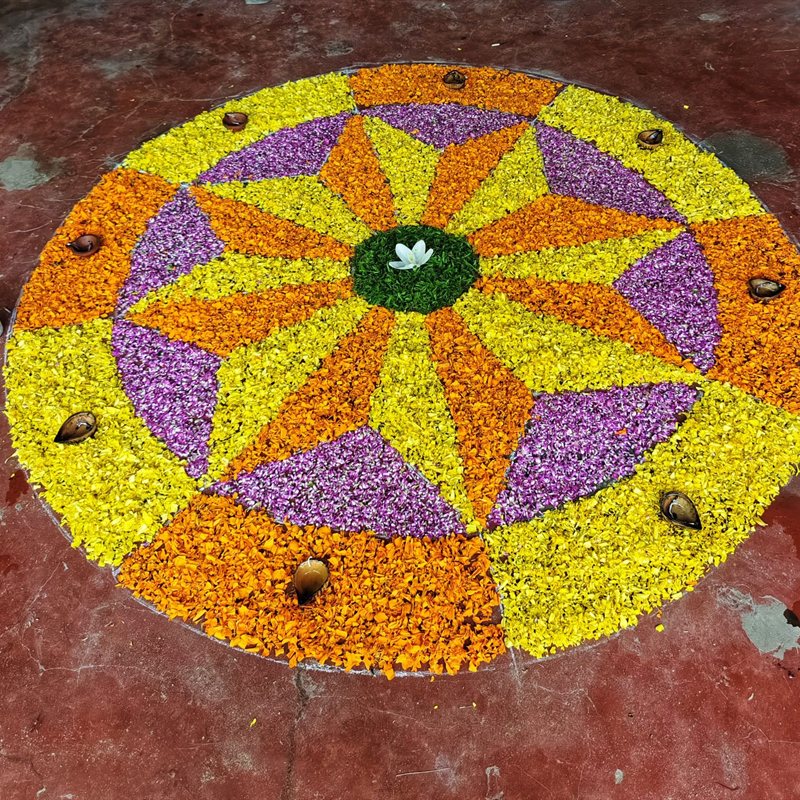 Floral Rangoli Kit